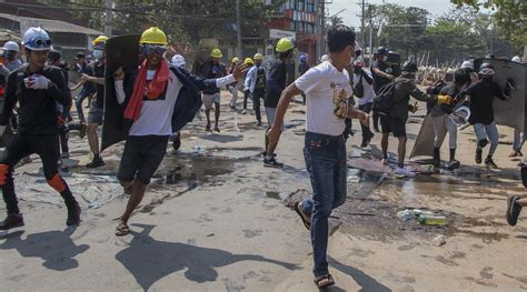 Myanmar protests: UK tells citizens to flee | World News - The Indian Express