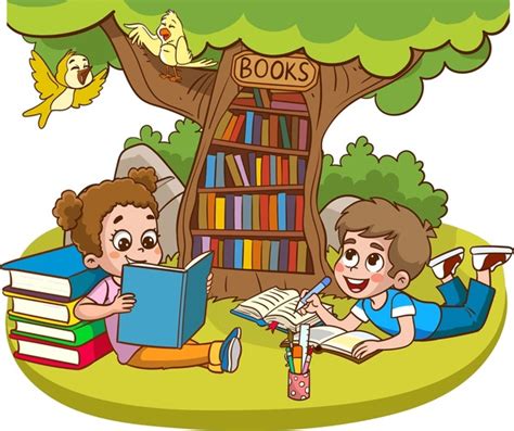 1,485 Cartoon Children Reading Books Park Royalty-Free Photos and Stock Images | Shutterstock