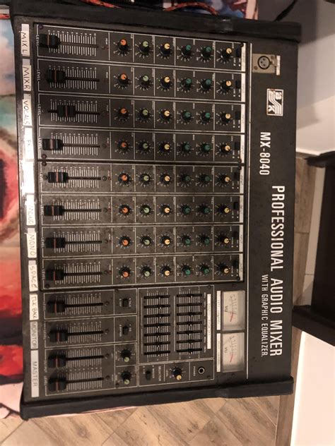 HELP FINDING INFO ABOUT VINTAGE MIXER : r/livesound