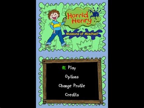 Horrid Henry: Missions of Mischief (Credits - Nintendo DS - 2010) - YouTube