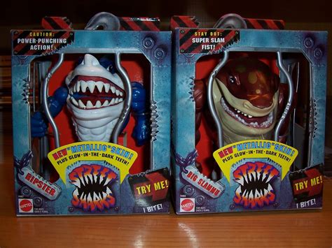 street sharks toys mattel - Secure Blawker Lightbox