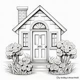 Door Coloring Pages  Free & Printable sketch template