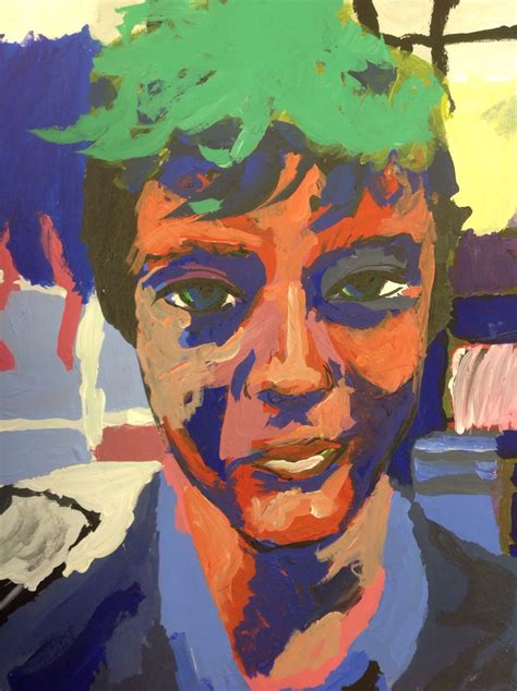 Fauvist Self Portrait- Elliott