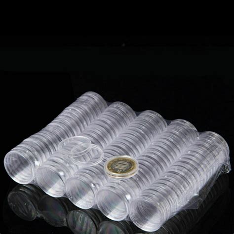 Coin Capsules ALL SIZE from 18mm to 40mm Capsule - Amount 15 30 50 80 or 100 | eBay