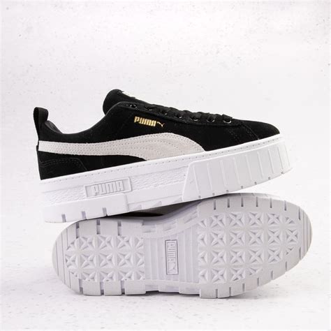 Womens PUMA Mayze Platform Athletic Shoe - Black | Journeys