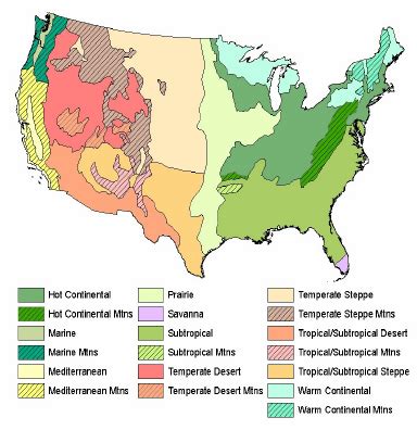 Ecoregion classification based on Bailey (1994). | Download Scientific Diagram