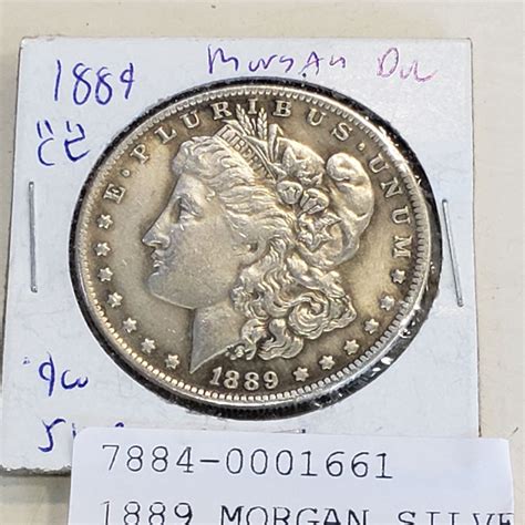 1889 MORGAN SILVER DOLLAR - Big Valley Auction