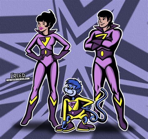 The Wonder Twins and Gleek! by CreedStonegate on DeviantArt