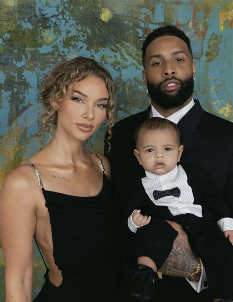 Odell Beckham Jr. attends 2022 ESPYs with Lauren Wood, son Zydn