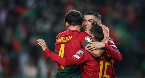 Portugal Notch 10th Straight Win, Serbia Qualify For Euro 2024 ...