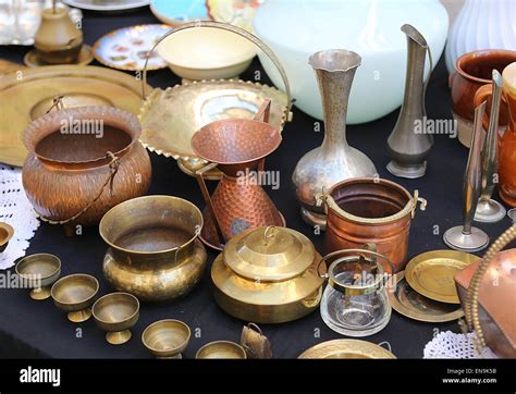 Antique copper pots hi-res stock photography and images - Alamy