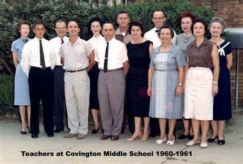 Tammany Family: Covington Middle School Teachers 1960