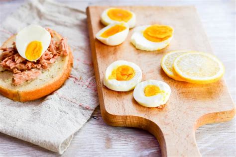 Tuna and egg sandwich stock image. Image of italian - 101685081