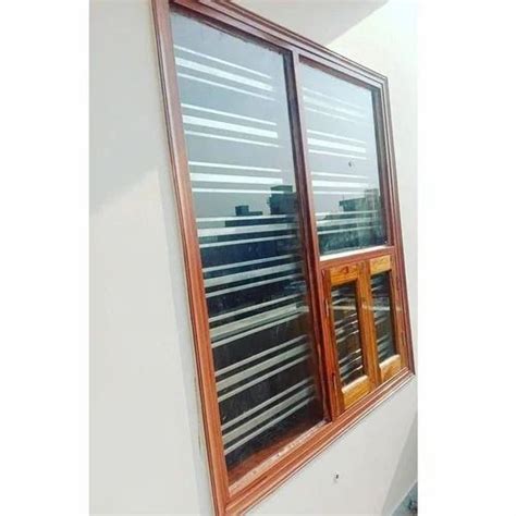 Rectangular Brown Mild Steel Square Window Frame at Rs 10200/piece in Faridabad