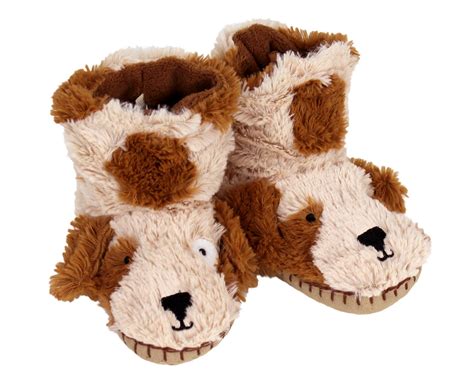 Kids Dog Slouch Slippers | Dog Slippers | Children's Slippers