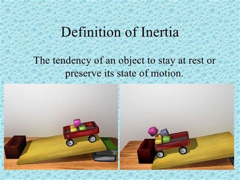 Describe the Property of Inertia in Your Own Words