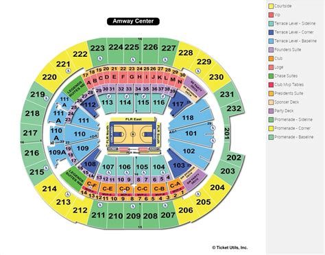 Amway Center Orlando Seating Plan | Brokeasshome.com