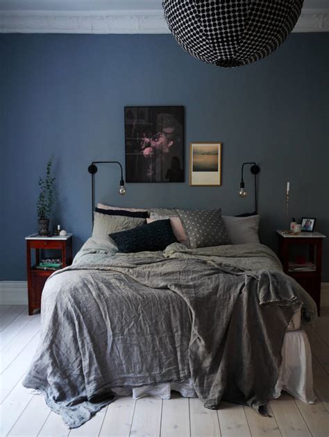 Perfectly Dreamy Moody Blue Bedrooms Idle Hands Awake