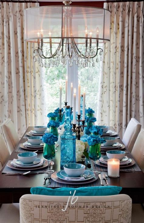 25 Glamorous Turquoise Interior Designs