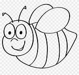 Bee Coloring Page sketch template