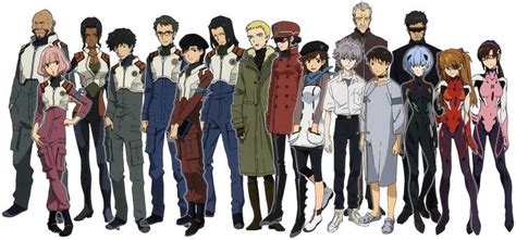 NGE - Project Eva Series — Rebuild of Evangelion 3.0 characters