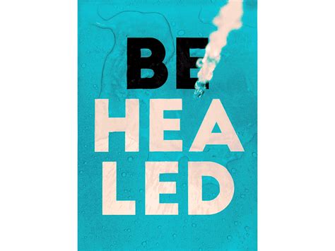 Be Healed Book Cover by Kyle Davis on Dribbble