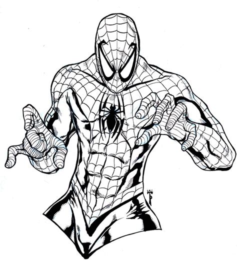 Free Printable Spiderman Coloring Pages For Kids