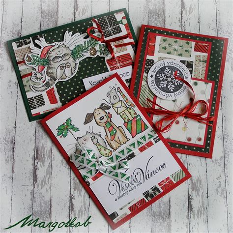 MargotkabCZ: One sheet wonder christmas cards