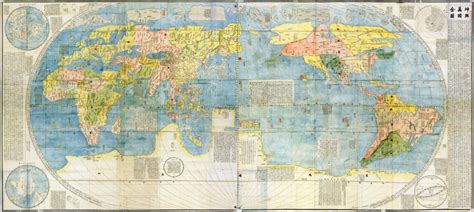 Matteo Ricci's map | Ancient maps, World map mural, World map