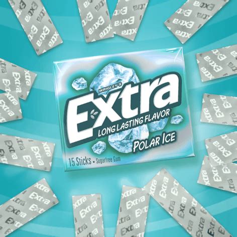 EXTRA Polar Ice Sugarfree Chewing Gum, 15-Stick Single Pack | EXTRA®