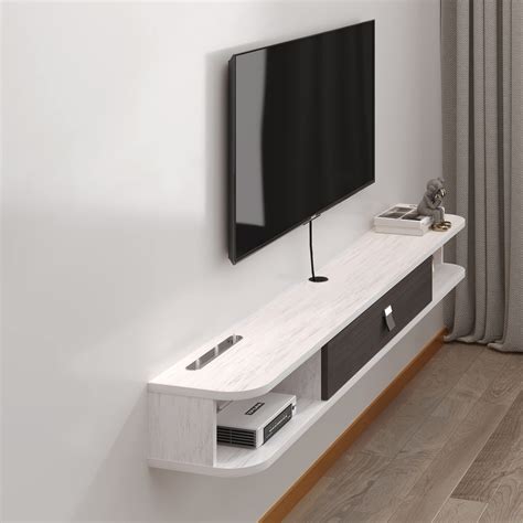 Buy Pmnianhua Floating TV Console,55'' Wall-ed Media Console,Floating ...