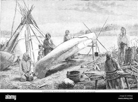 Ojibwe culture Black and White Stock Photos & Images - Alamy