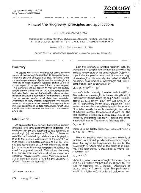 (PDF) Infrared thermography : principles and applications.