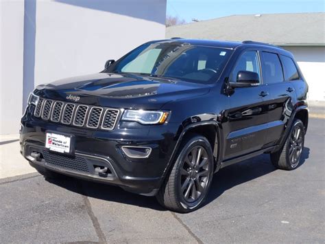 Pre-Owned 2017 Jeep Grand Cherokee Limited 75th Anniversary Edition Sport Utility in Watertown ...