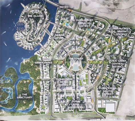 Dubai creek harbour masterplan | DUBAI PROPERTIES