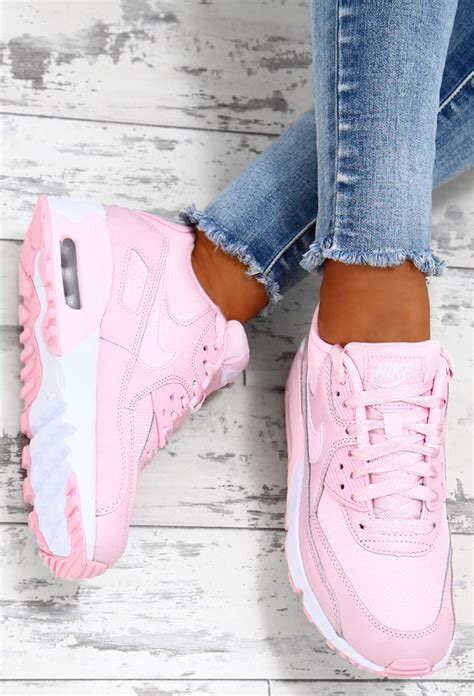 Nike Air Max 90 Baby Pink Trainers – Pink Boutique UK