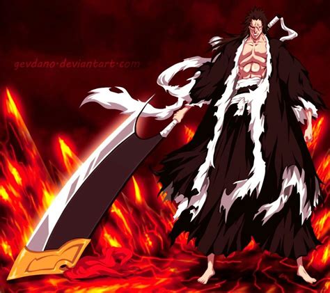 kenpachi zaraki bankai Manga Bleach, Bleach Fanart, Kenpachi Zaraki ...