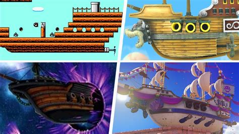 Evolution of Airships in Super Mario Games (1988 - 2019) - YouTube