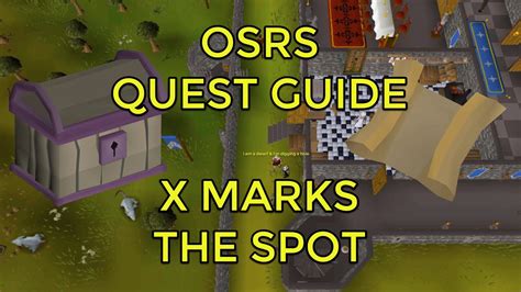 OSRS - X Marks the Spot Quest Guide - YouTube