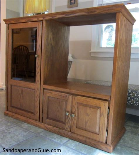 1980 media cabinet upcycle | Media cabinet, Entertainment center, Old entertainment centers