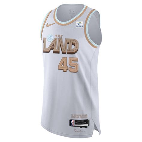 [WHITE] Donovan Mitchell Association Authentic Jersey | Cavs Team Shop