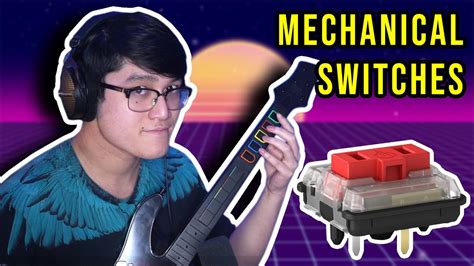 Guitar hero mechanical switch fret mod tutorial - YouTube