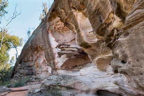 National Park Odyssey: Sandstone Caves, Pilliga National Park, NSW.