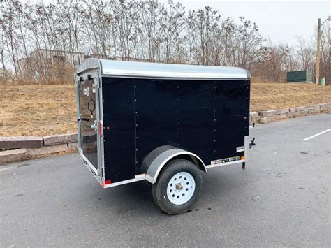 Carry-On 5x8 Enclosed Trailer - Rear Ramp! | Brinkmans Trailers in ...