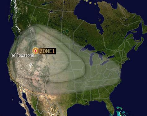 Yellowstone volcano eruption DEATH ZONE: Millions stranded in ash path | Science | News ...