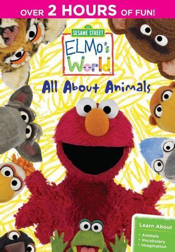 Sesame Street: Elmo's World - All About Animals [DVD] [2014] All About Animals, Animals Of The ...