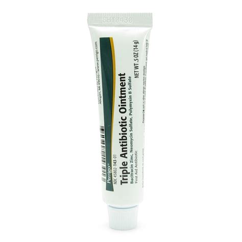 Bacitracin Zinc, 500u/gm, Ointment, 30gm Tube | McGuff Medical Products