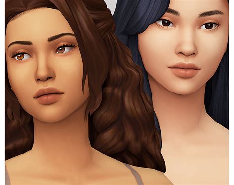 chaotically | The sims 4 skin, Sims 4 cc skin, Sims hair