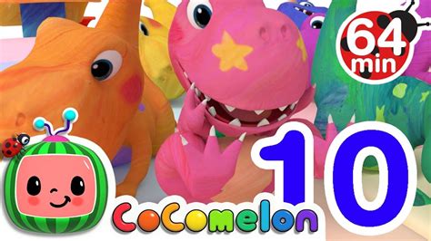 Dinosaur Number Song | + More Nursery Rhymes & Kids Songs - CoComelon - YouTube