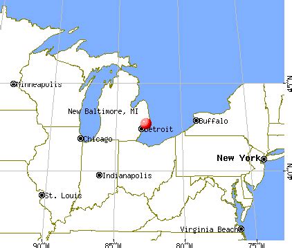 New Baltimore, Michigan (MI 48047) profile: population, maps, real estate, averages, homes ...